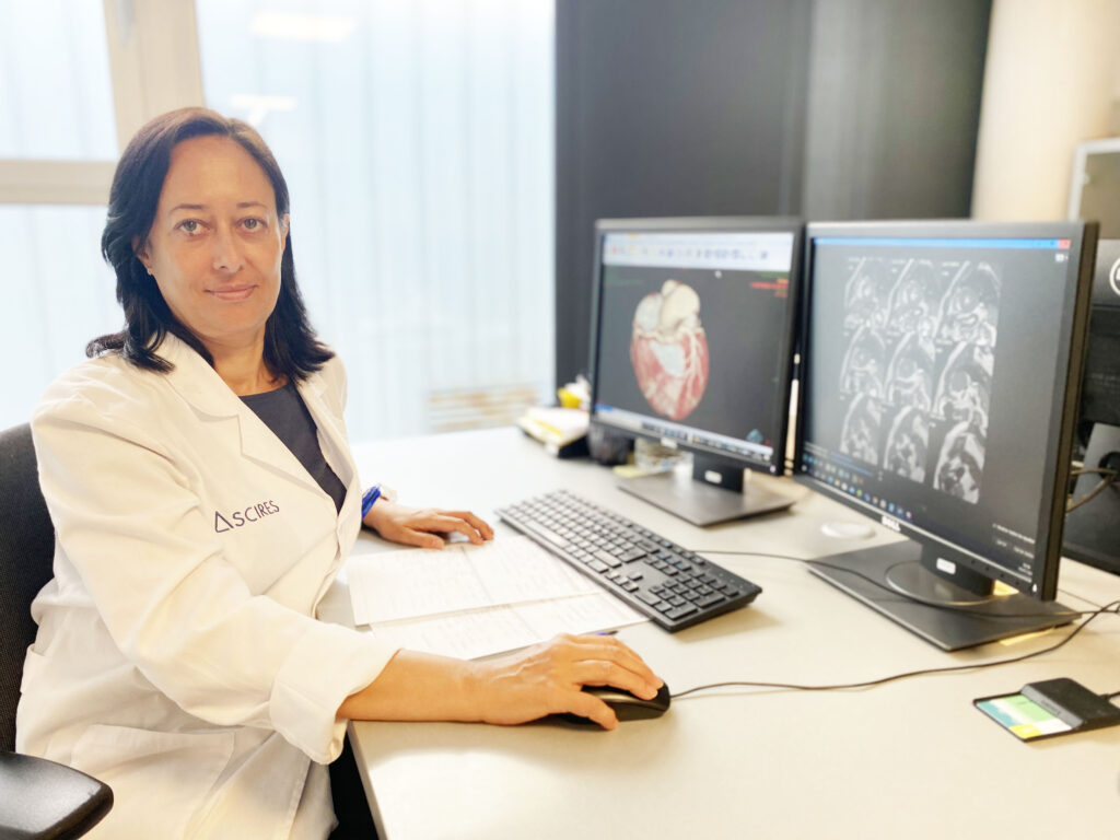 El score de calcio permite cuantificar el calcio de las arterias y valorar el riesgo cardiovascular del paciente, según la dra. María Pilar López, de Ascires.